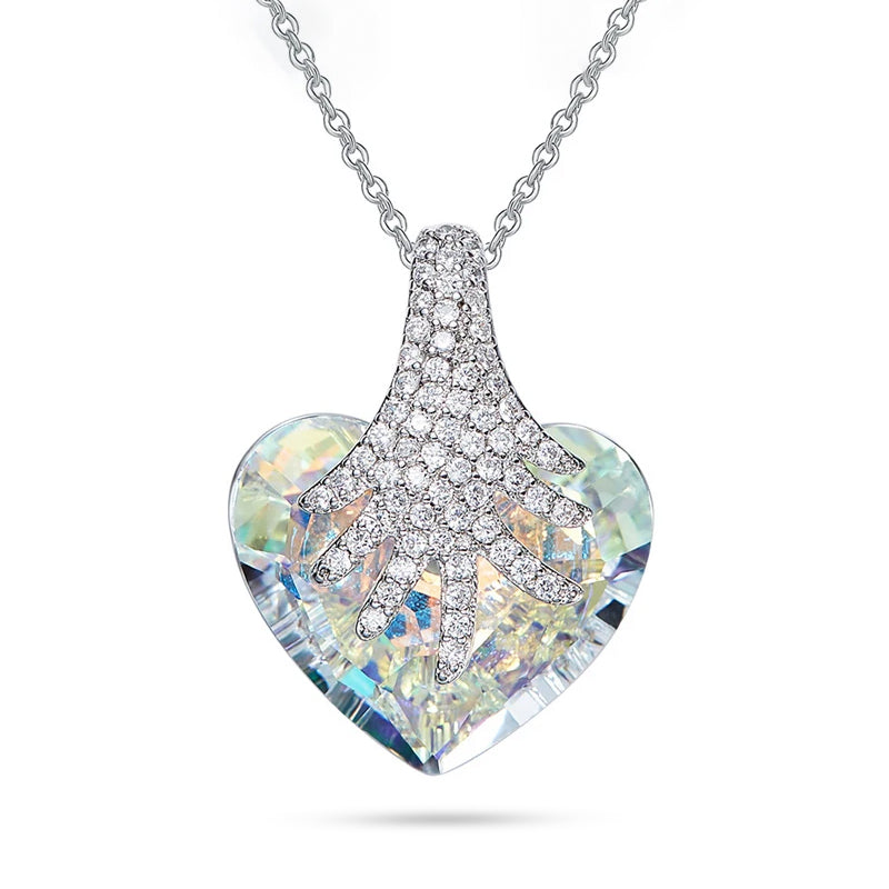 Brilliant Love Crystal Necklace Gift