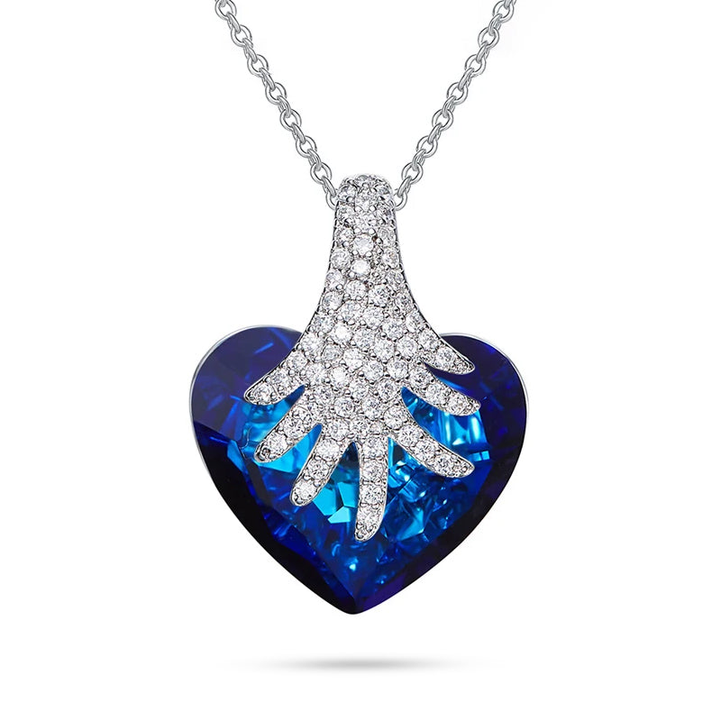 Brilliant Love Crystal Necklace Gift
