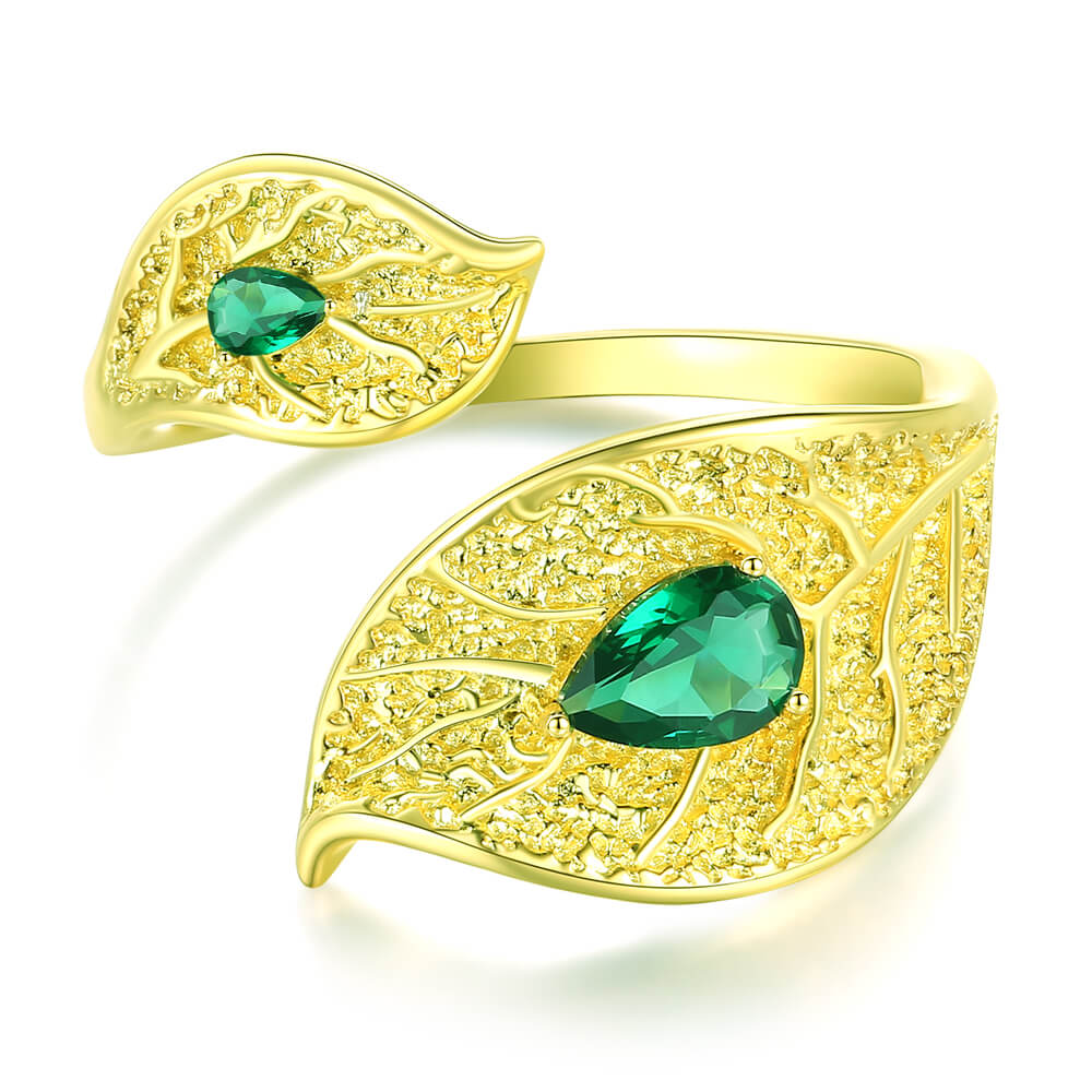 New Fashion Calla Lily Ring Women Girls Sterling silver Jewelry Gift - Taanaa Jewelry