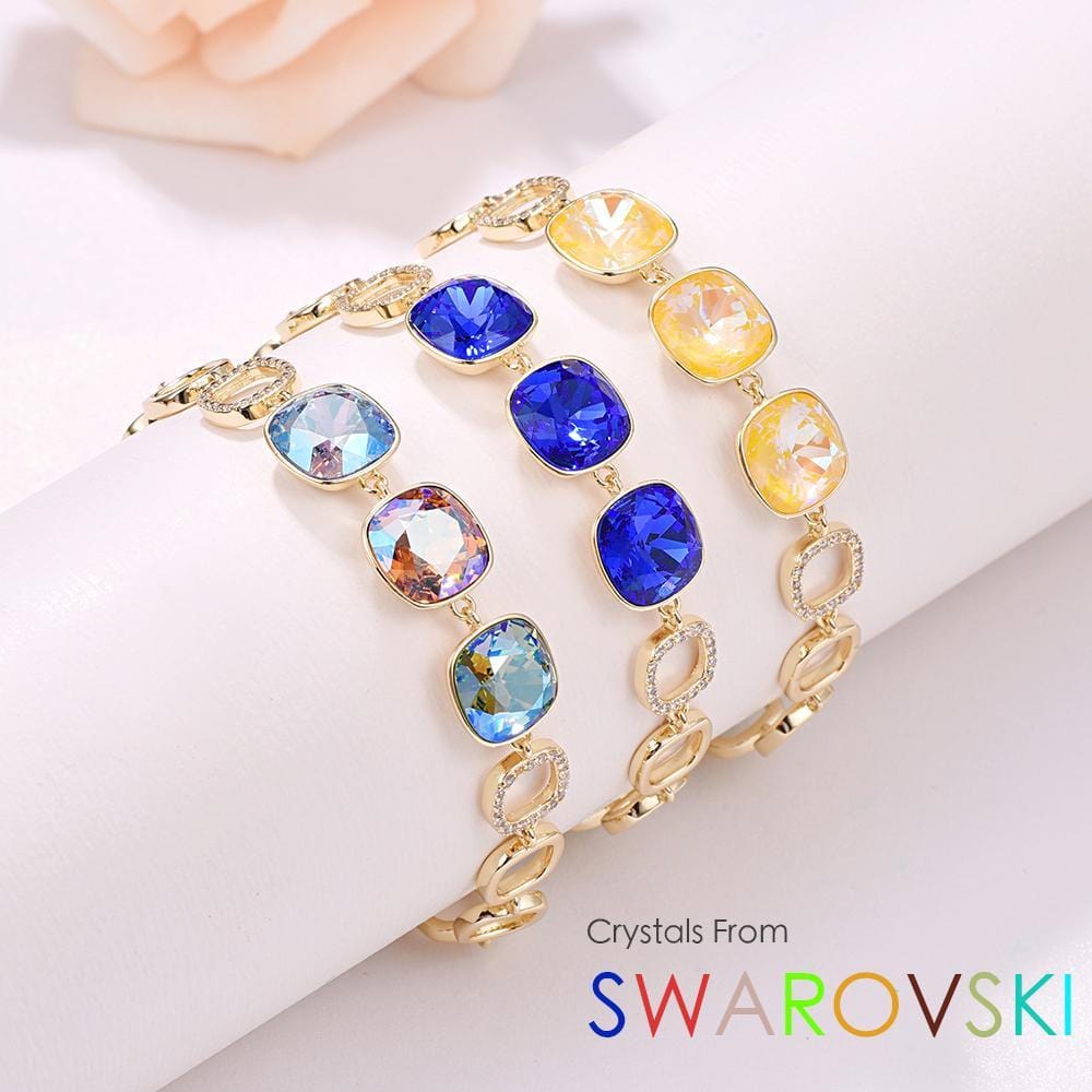 Gorgeous Obor Crystal Bracelets For Women - Bracelets & Bangles - Taanaa Jewelry