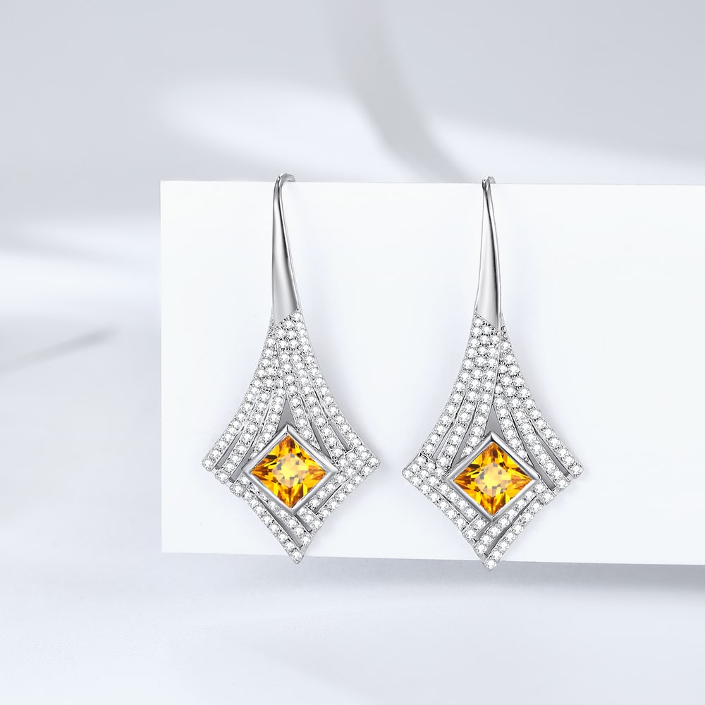 Geometric Element Drop Earrings For Women Jewelry - Dangle earrings - Taanaa Jewelry