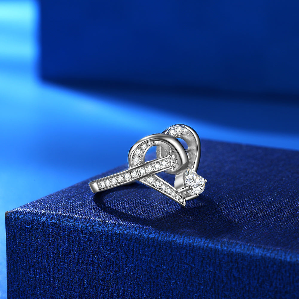 New Fashion Love Heart Shape Rings For Women - Rings - Taanaa Jewelry