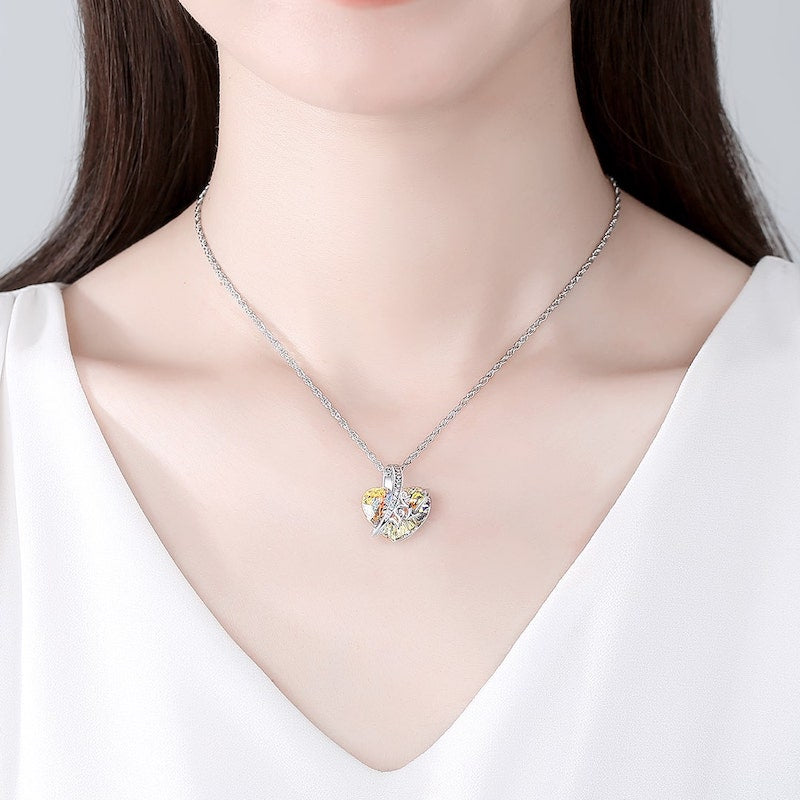 Heart Crystal Love Necklace