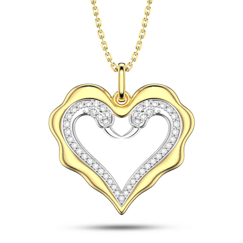 Love Swan Necklace Gift