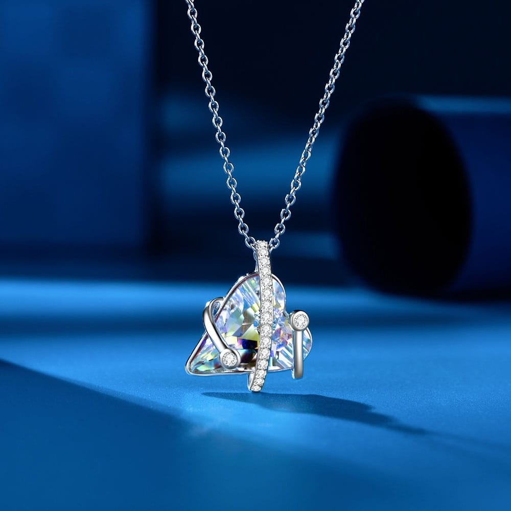 Wild Heart Crystal Pendant Necklace Women - Pendant Necklace - Taanaa Jewelry