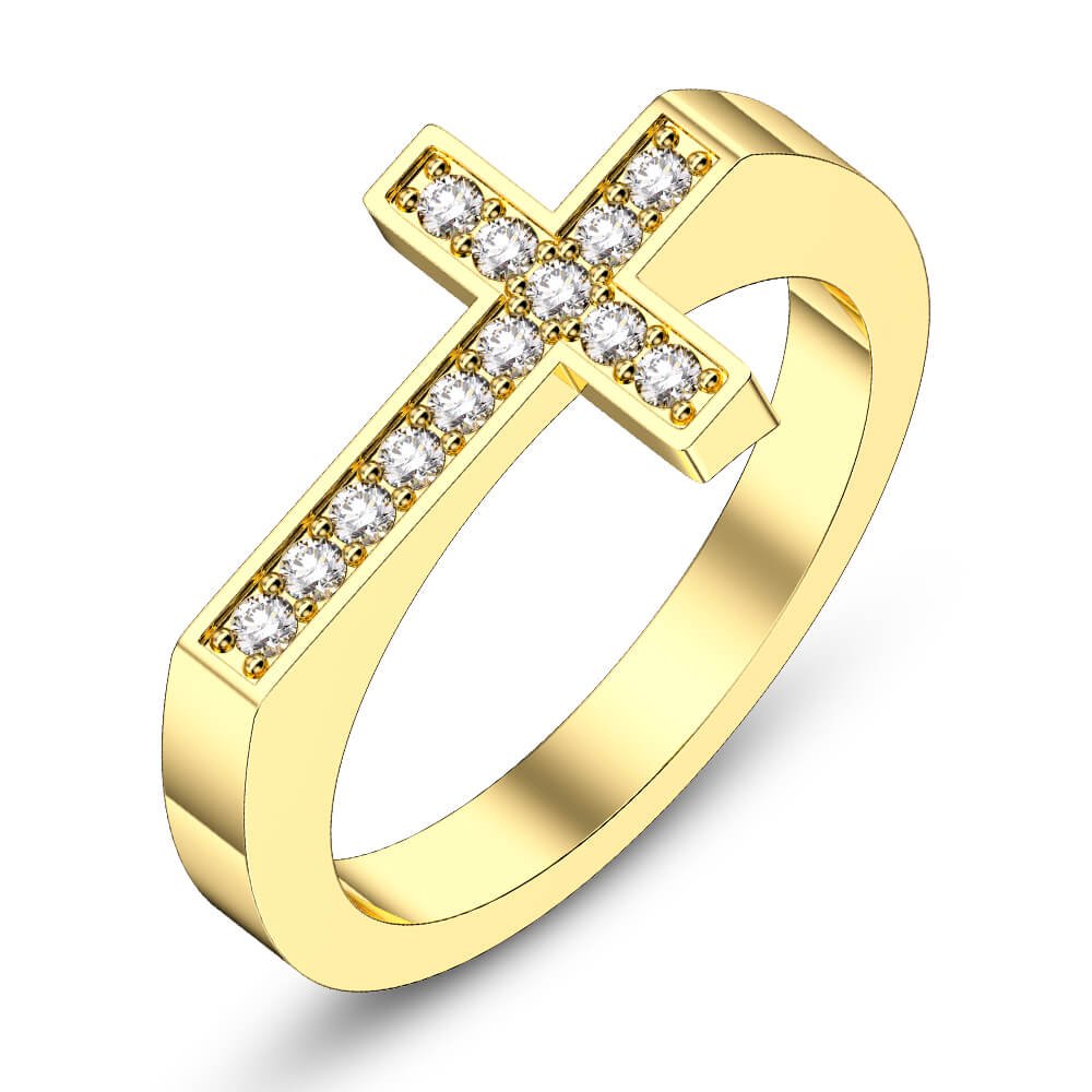 Cross Rings Jewelry Gift - Rings - Taanaa Jewelry
