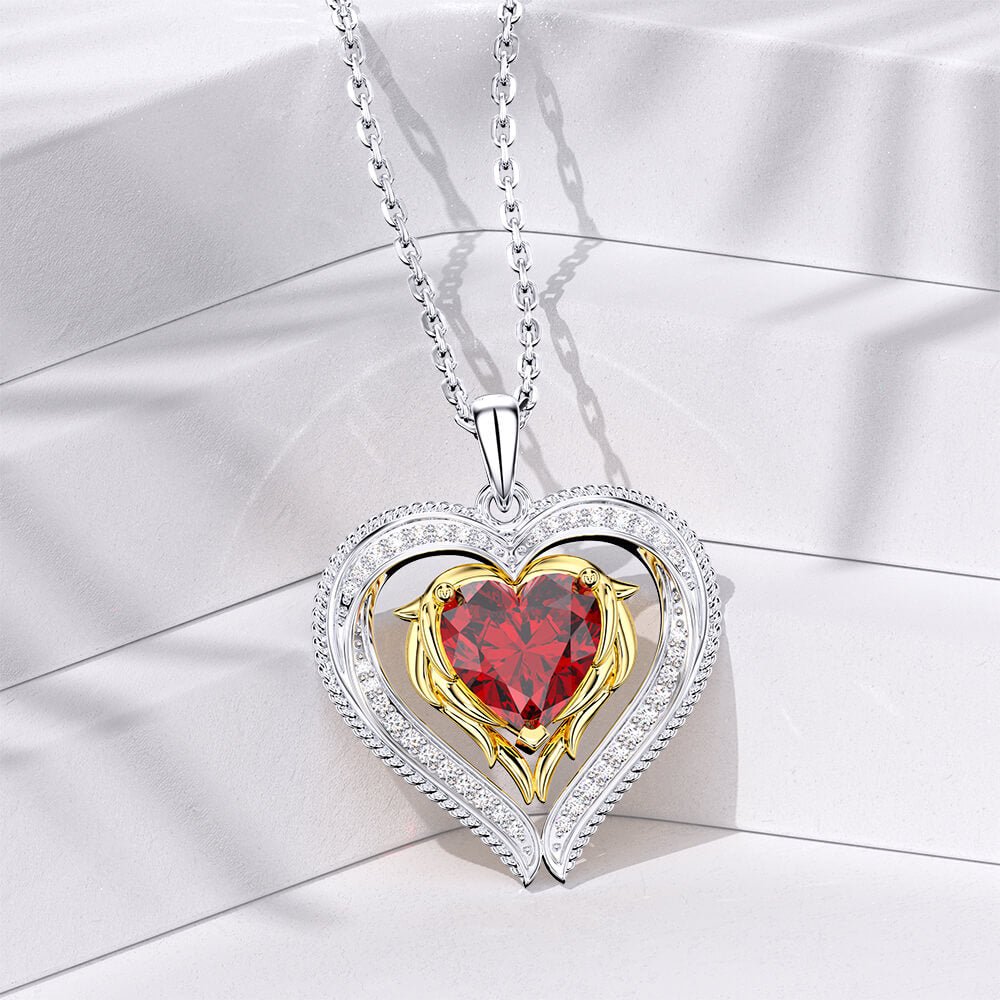 Double Love Heart Necklace Jewelry - Pendant Necklace - Taanaa Jewelry