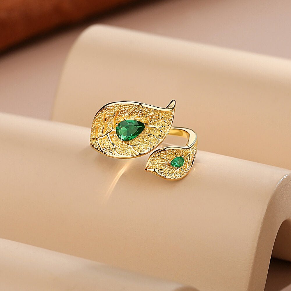 New Fashion Calla Lily Ring Women Girls Sterling silver Jewelry Gift - Taanaa Jewelry